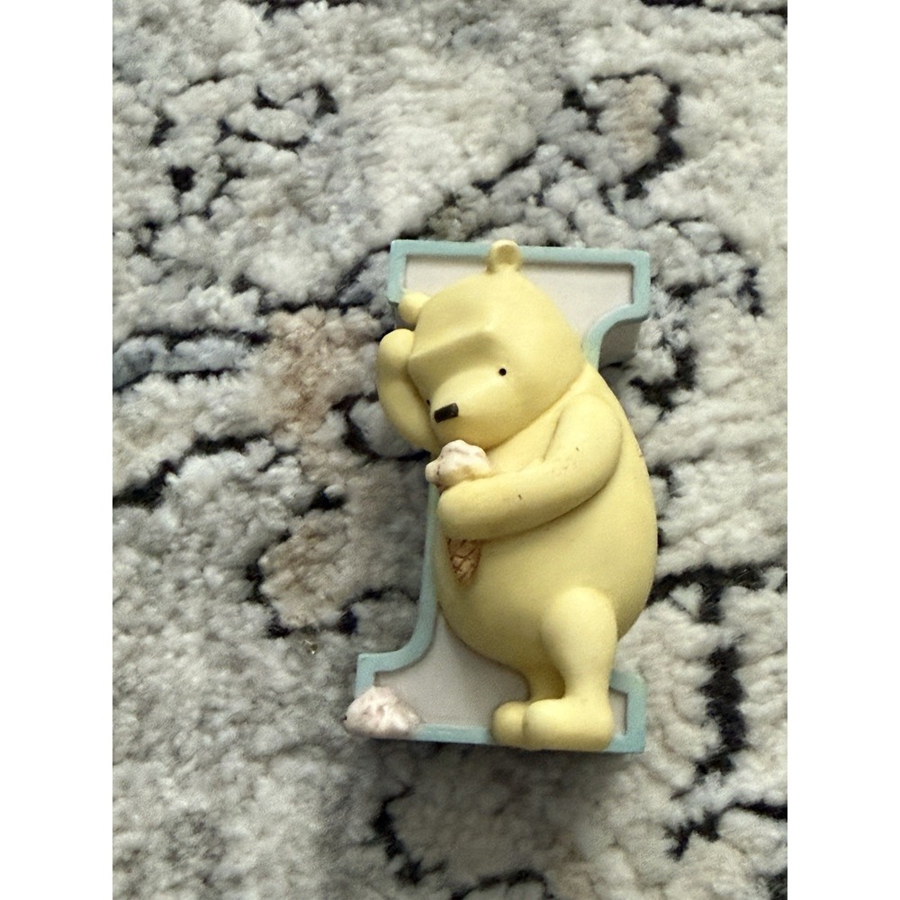 Winnie The Pooh Alphabet Letter I Pooh Ice Cream Michel Disney Classic Open Box